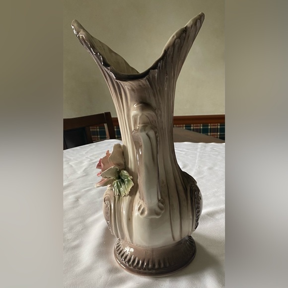 Beautiful Vintage Capodimonte Large Two Handled Italian Porcelain Vase Urn - Picture 6 of 10